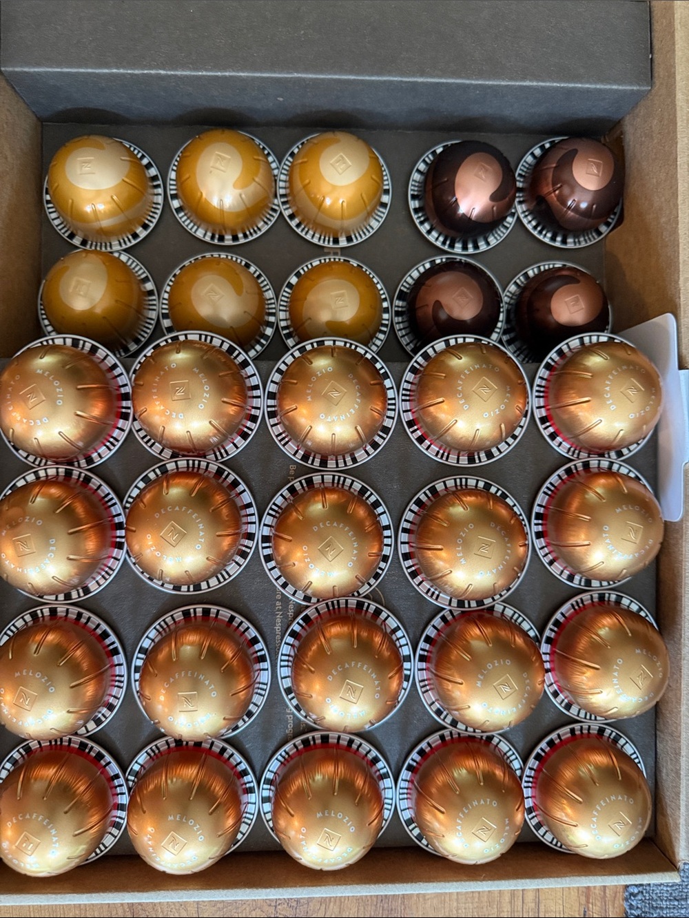 Nespresso Vertuo Coffee Pods - Lot of 30